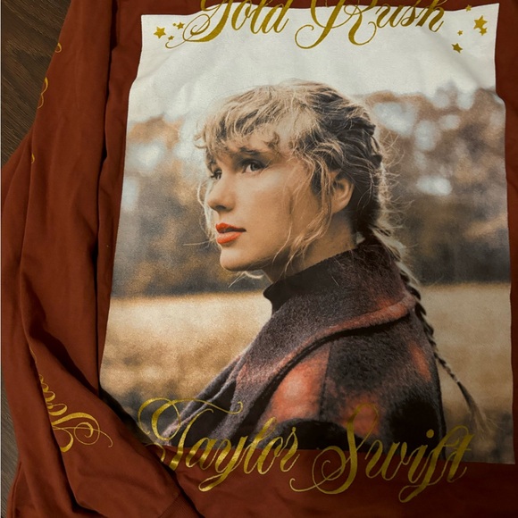 taylor swift - evermore long sleeve tee - Picture 3 of 6
